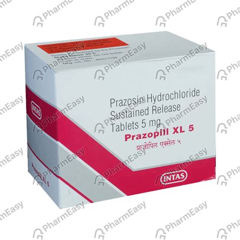 Prazopill Xl 5 MG Tablet (14): Uses, Side Effects, Price & Dosage ...