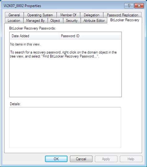 Image result for BitLocker Recovery Password Viewer