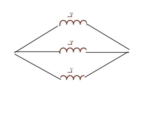 Three pure inductances each of 3 H are connected as shown in figure ...