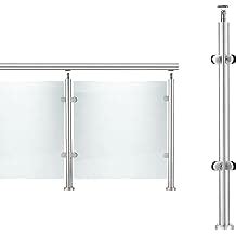 ROYUMI Cylinder Glass Railing Post for Handrail, | Ubuy India