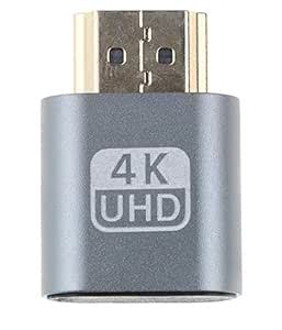 Eatech HDMI Dummy Plug Virtual Display Emulator Adapter DDC Edid ...