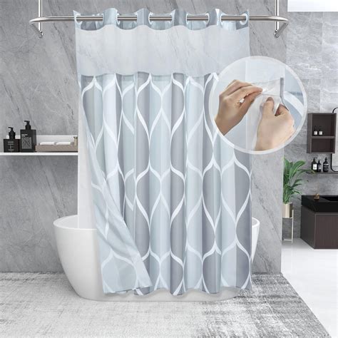 Hookless Shower Curtain With Snap In Liner Kohl's at Mary Puente blog