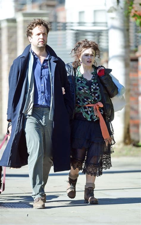 HELENA BONHAM CARTER and Rye Dag Holmboe Out in London 02/27/2022 ...