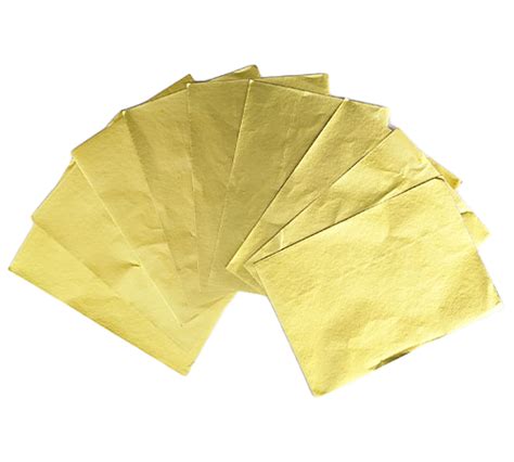 Large Golden Chocolate Wrapper for Bar Chocolates - Pack of 50 pcs ...
