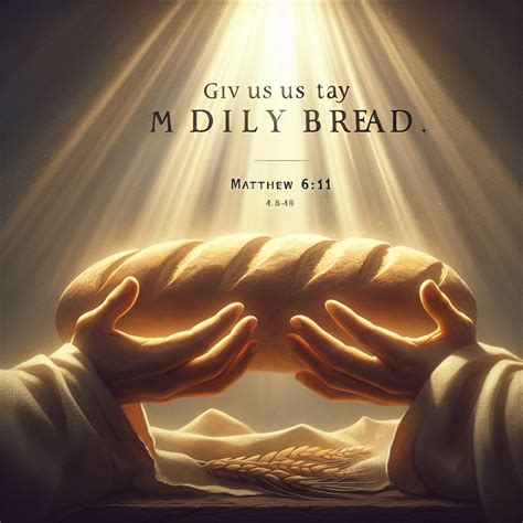 What does Matthew 6:11 mean? | Bible Art