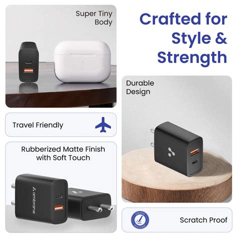 Buy RAAP M33 Wall Charger Online at Best Price - Ambrane India