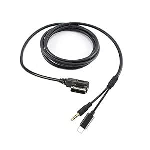 WXFEXIA AMI MMI MDI Aux Charing Cable 3.5 mm Audio Adapter Kits for A3 ...