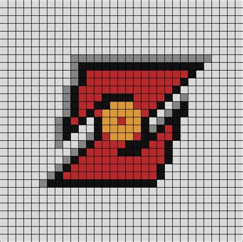 Dragon Ball Z Logo Pixel Art