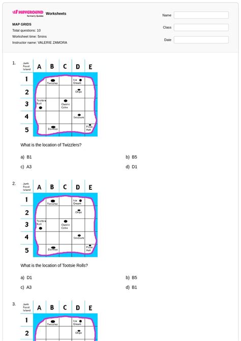 Image result for Using a Map Grid