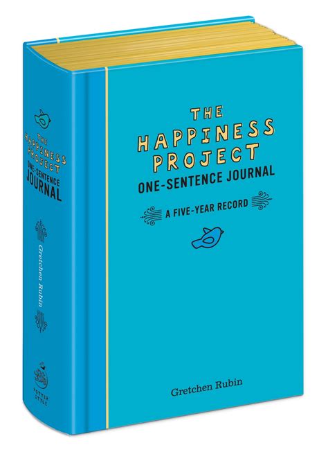 The Happiness Project One-Sentence Journal by Gretchen Rubin - Penguin ...