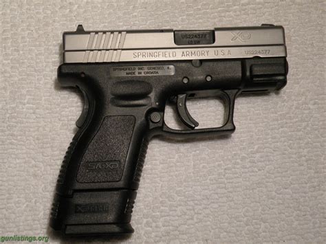 Image result for Springfield Armory XD 40 Subcompact