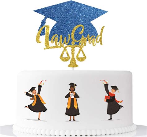 Law Grad Cake Topper, You Did It Cake Decor, | Ubuy India