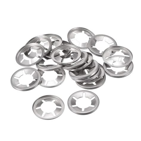 uxcell M14 Starlock Washer 13.5mm I.D. 28mm O.D. Internal Tooth Lock ...