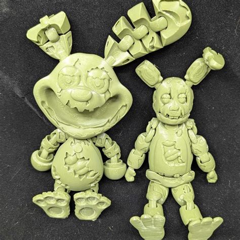 Springtrap / William Afton / FNAF / Articulating Action Figure Sensory ...
