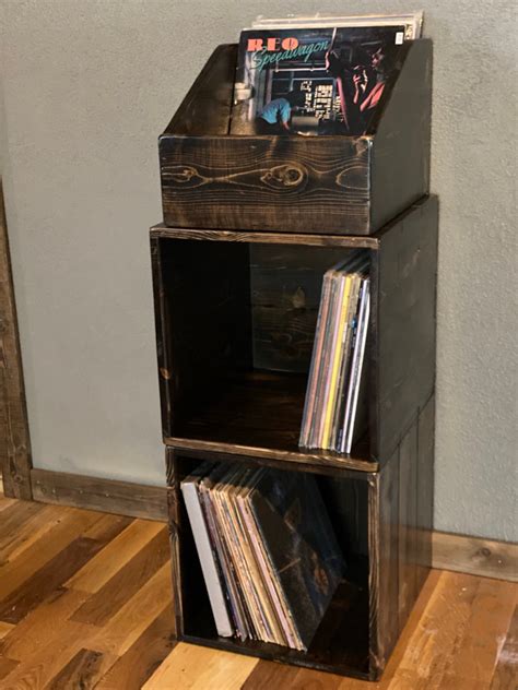 Image result for Stackable Vinyl Record Storage