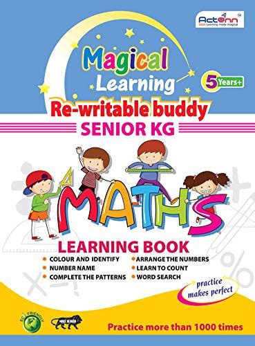 SR. KG. MATH WORK BOOK – Edu Toys