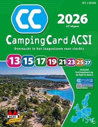 CampingCard ACSI 2026: Set 2 delen (ACSI Campinggids) : ACSI: Amazon.in ...