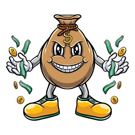Money Bag Cartoon 的图像结果