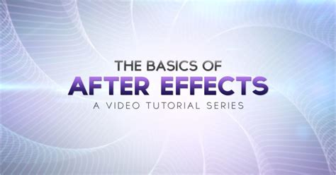 Image result for Adobe After Effects Basics Tutorial