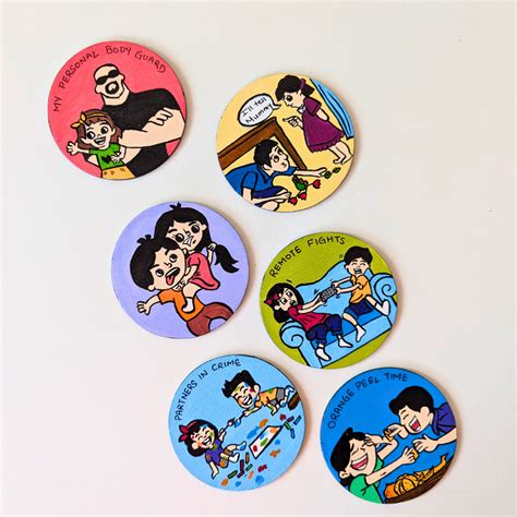 Nostalgia Box | Set of 6 Fridge Magnets, Rakhi and Chocolate – Bahaar ...