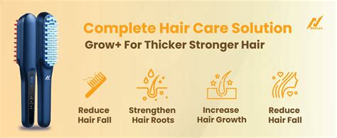 LED Hair Therapy Comb| Red & Blue LED light | Nexlev Store