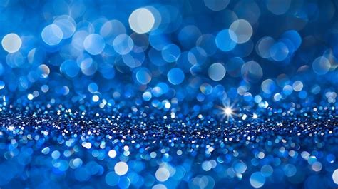 Blue sparkle background with copy space glittering and magical design ...