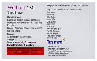 Welhart 150 Capsule 10 - Uses, Side Effects, Dosage, Price | Truemeds
