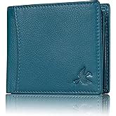 Buy HORNBULL Men's Stella Aqua Blue Leather Wallet | Branded Leather ...