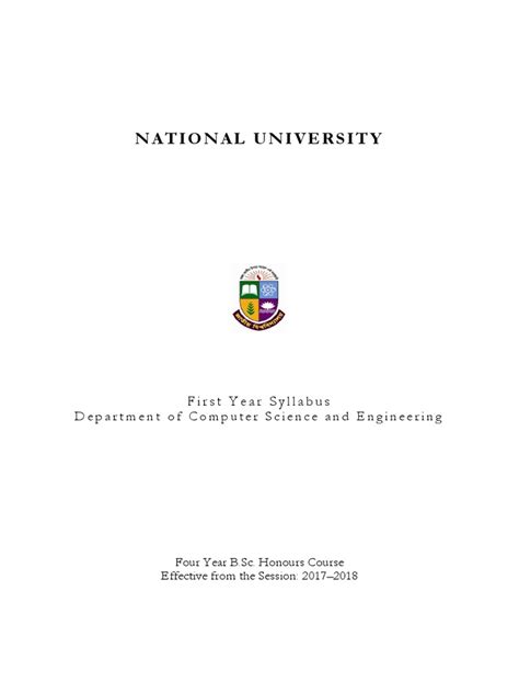 Image result for Computer Science First Year Syllabus