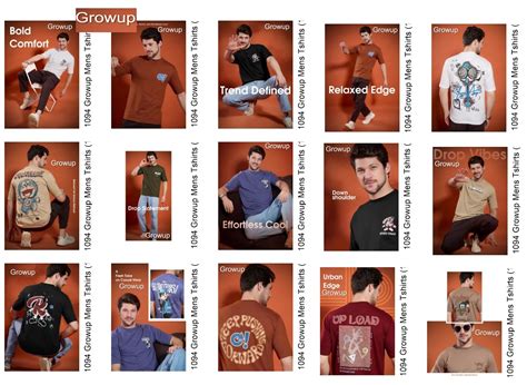 R 1094 Growup Looper Mens Tshirts Wholesale Price – Kavya Style Plus