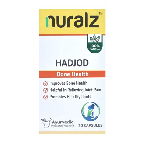 Nuralz Hadjod (Bone Health) Capsules (30 Capsules) – Uniherbs India