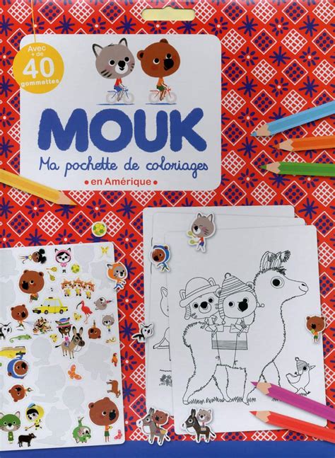 Amazon.in: Buy Mouk en amerique - ma pochette de coloriages Book Online ...