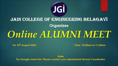 Alumni – JCE | Jain College of Engineering