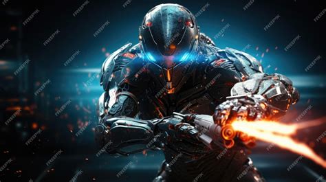 Alien Cyborg Shooting Lasers 的图像结果