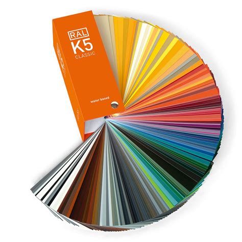 RAL Paper K5 Gloss Chart Book Shades Basic Case (ES Corporation ...