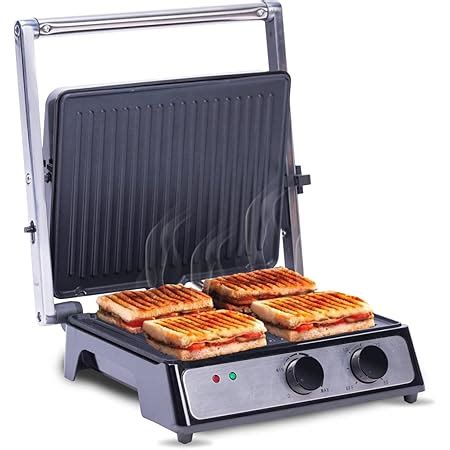 Buy Inalsa Super Jumbo Max-grill 2000-Watt Sandwich Maker/Contact Grill ...