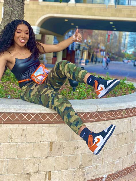 Air Jordan 1 Camo Outfit | Camo outfits, Jordan outfits, Sneaker outfits women