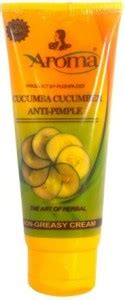 Aroma Cucumba Cucumber Anti-Pimple - Non Greasy Cream Price in India ...