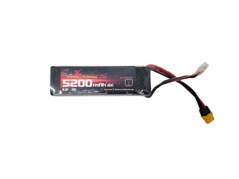 GenX 11.1V 3S 5200mAh 40C / 80C Premium Lipo Lithium Polymer Battery ...