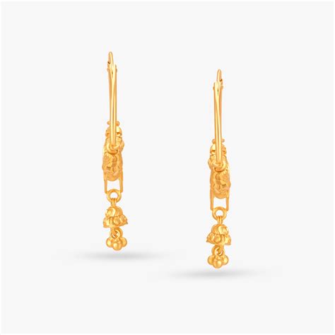 Minimal Rajkot Bali Hoop Earrings