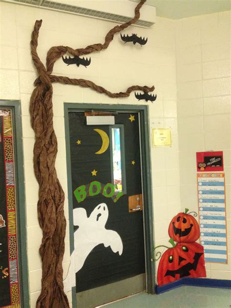 Halloween Classroom Door Decor