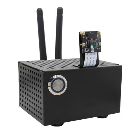 Buy Geekworm N100 Metal Case/Enclosure with Power & Reset Switch ...