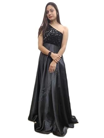 Buy TILISM Womens Long Dresses One Shoulder Gown, Women Part Outfit ...