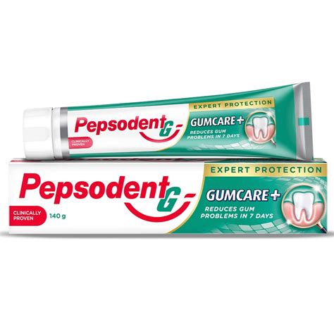 Pepsodent Expert Protection Gum Care+ Toothpaste, Reduces Gum Problems ...