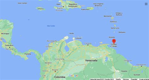 ¿Dónde está Trinidad y Tobago - ¿Dónde está la ciudad?