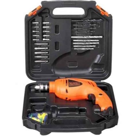 Black & Decker HD400K50-IN 550W 50 Pcs Hammer Drill Tool Kit ...