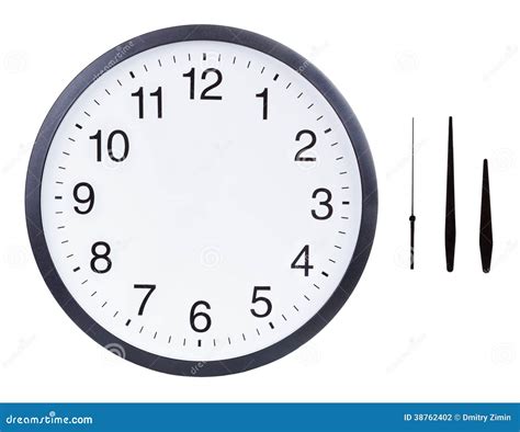 Blank clock face stock photo. Image of background, limit - 38762402