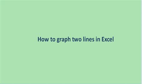 Image result for Line Graph Between 2 Sample Excel