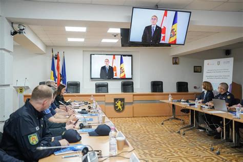 Strategic security partnership with Canada and IOM: police | Moldova