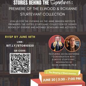 Stories Behind the Signatures: Premiere of the Roxanne & Elwood ...